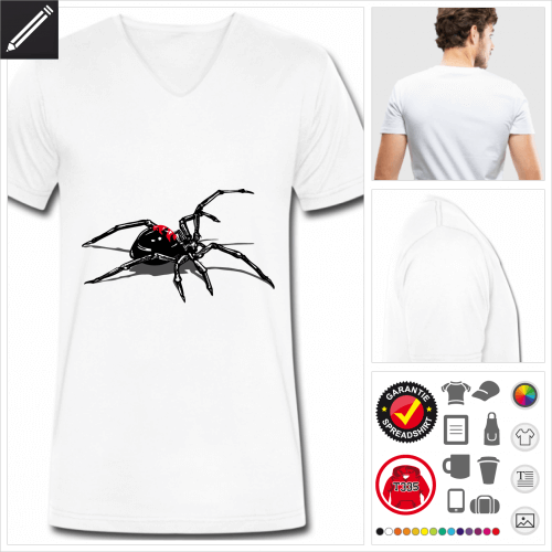 Spinne T-Shirt zu gestalten