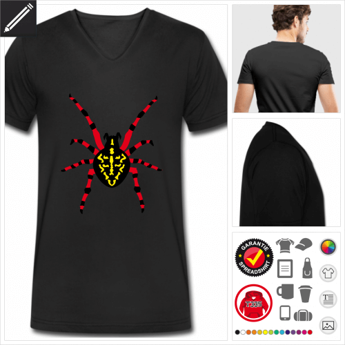 Mollige Spinne T-Shirt zu gestalten