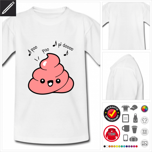 Kak emoji T-Shirt online zu gestalten