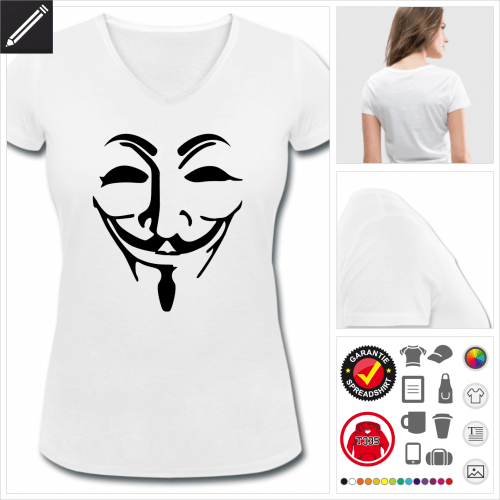 Frauen basic Geek T-Shirt selbst gestalten