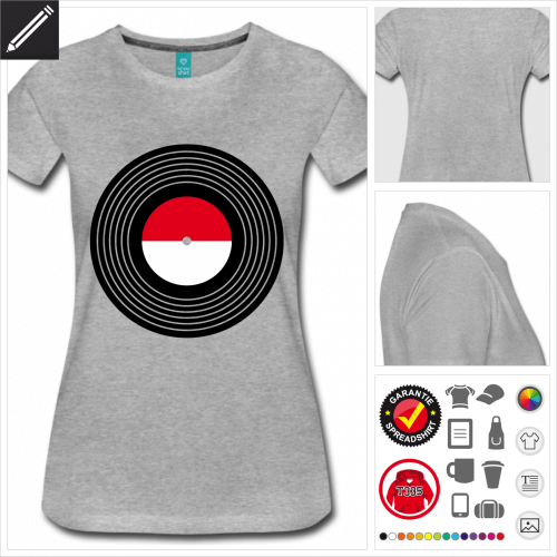 basic Vinyl T-Shirt gestalten, Druck ab 1 Stuck