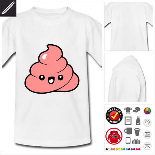 Kawaii kot T-Shirt selbst gestalten