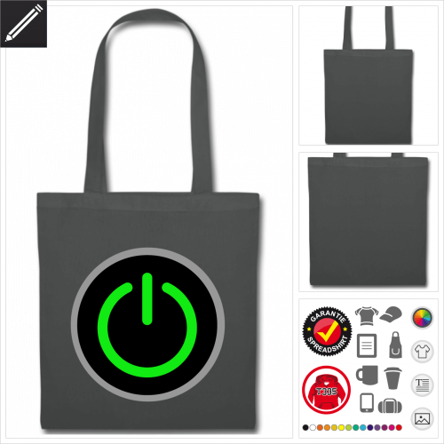 Start Stofftasche Griffen selbst gestalten. Druck ab 1 Stuck