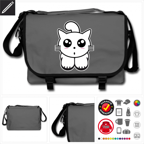 Katze Tasche personalisieren