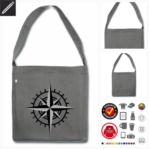 Shopper Nerd Tasche zu gestalten