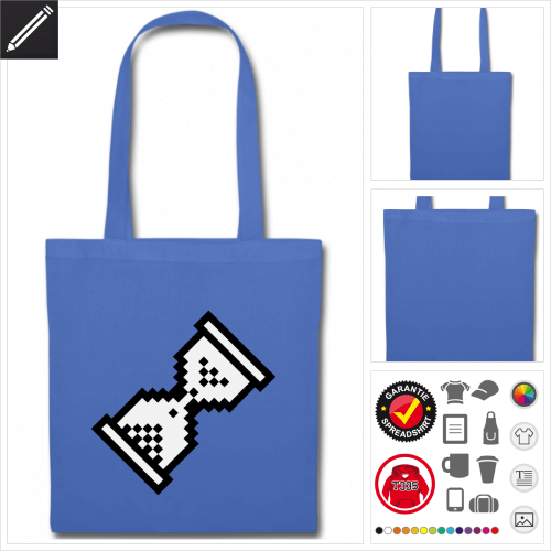 Pixelart Tasche personalisieren