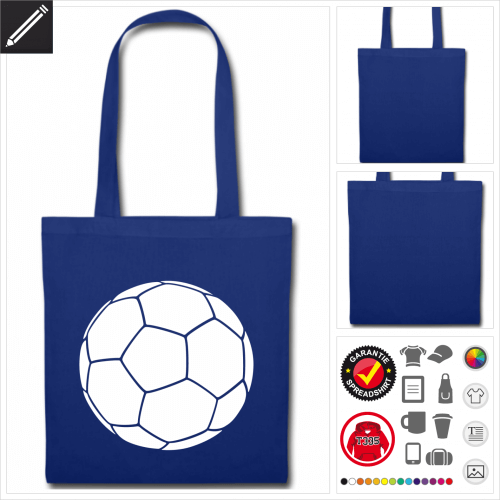 Fußball Weltmeisterschaft Tasche personalisieren