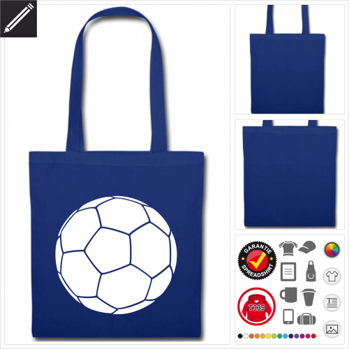 Fuball Weltmeisterschaft Tasche personalisieren