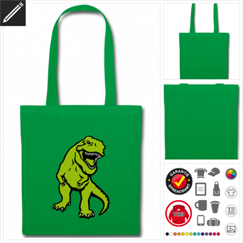 T-Rex Shopper selbst gestalten. Online Druckerei