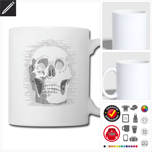 Geek Tasse online zu gestalten