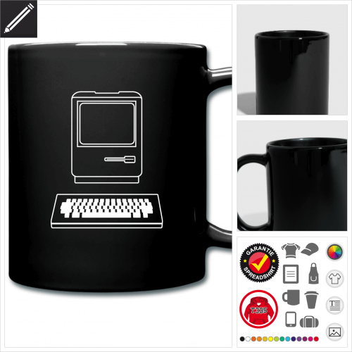 Nerd Tasse online Druckerei, hhe Qualitt