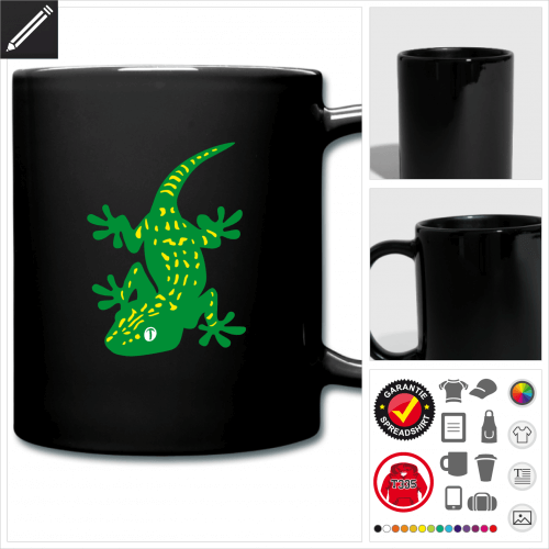 Reptilien Tasse online Druckerei, hhe Qualitt